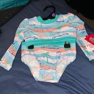 #48. Little girl Cocomelon swim wear